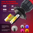 thumbnail image 2 of Faro Led H4 Moto Luz Alta Blanco Y Baja 4colors Para Italika, 2 of 6