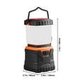 thumbnail image 5 of KFFKFF LED Outdoor Lantern, Multi-functional, 1000LM Brightness, Full Circle Light, 4 Adjustable Modes, Powered by Batteries, Water-Resistant Torch, Sturdy for Camping, Fishing, Emergency Fixes, 5 of 9