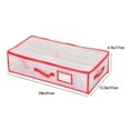 thumbnail image 3 of Christmas Ornament Storage Box, Holiday Storage Containers with 64 Christmas Storage Christmas Decoration Foldable Christmas Storage, 3 of 9