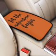 thumbnail image 2 of Bingfone Car Four-Season Universal Armrest Box Mat,Car Armrest Seat Cover Soft Leather Waterproof Armrest Cover Center Console Mat-Let The Adventure Begin, 2 of 7