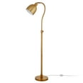 thumbnail image 4 of Evelyn&Zoe Vincent Adjustable/Arc Floor Lamp with Metal shade in Brass/Brass, 4 of 14