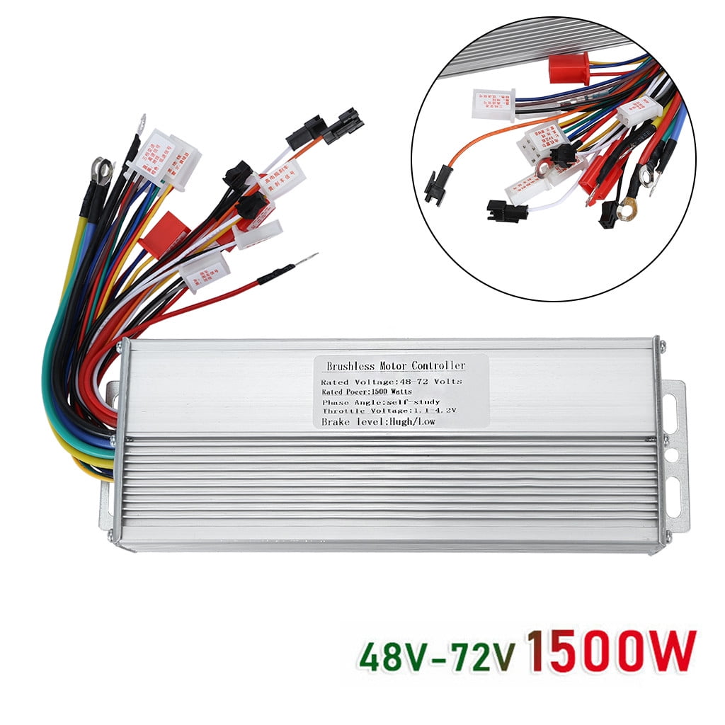 48-72V 2000W Electric Bicycle E-bike Scooter Brushless DC Motor Speed Controller 