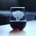 thumbnail image 2 of Bevvee Stemless Wine Glass 17 oz Labradoodle Face Labradoodle Owner Gifts Wine Glasses, 2 of 2