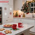 thumbnail image 7 of Metal Hanging Christmas Tree-Shaped Wind Decorations - Festive Garden Spinners with Ornaments Stars and Baubles for Yard Decor, 7 of 7