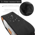 thumbnail image 4 of Neceser Lermende transparente para hombre que viaja, color negro, 4 of 4