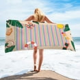 thumbnail image 2 of Vikakiooze Summer , Microfiber Towel-Quick Dry Camping,Microfiber beach Towel Super Lightweight, Sandproof beach Blanket, 2 of 6
