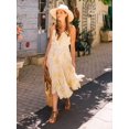 thumbnail image 2 of Sandalias con cuña SHIBEVER Brown para mujer talla 10, 2 of 7