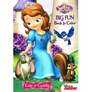 Disney Sofia the First Coloring and Activity Book Set (2 Books ~ 96 pgs each)
