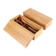 thumbnail image 1 of Caja de almacenamiento de cubiertos de bambú, contenedor de almacenamiento de madera para vajilla y cosméticos, 1 of 9