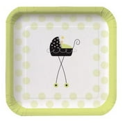 Bulk buys Stroller Fun Square Dinner Plates Set