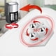 thumbnail image 3 of Ruedas Giratorias Autoadhesivas de 8 Piezas, Rodamientos de Bolas de Acero Inoxidable, Ruedas Giratorias de 360 Grados para Electrodomésticos de Cocina, 3 of 8