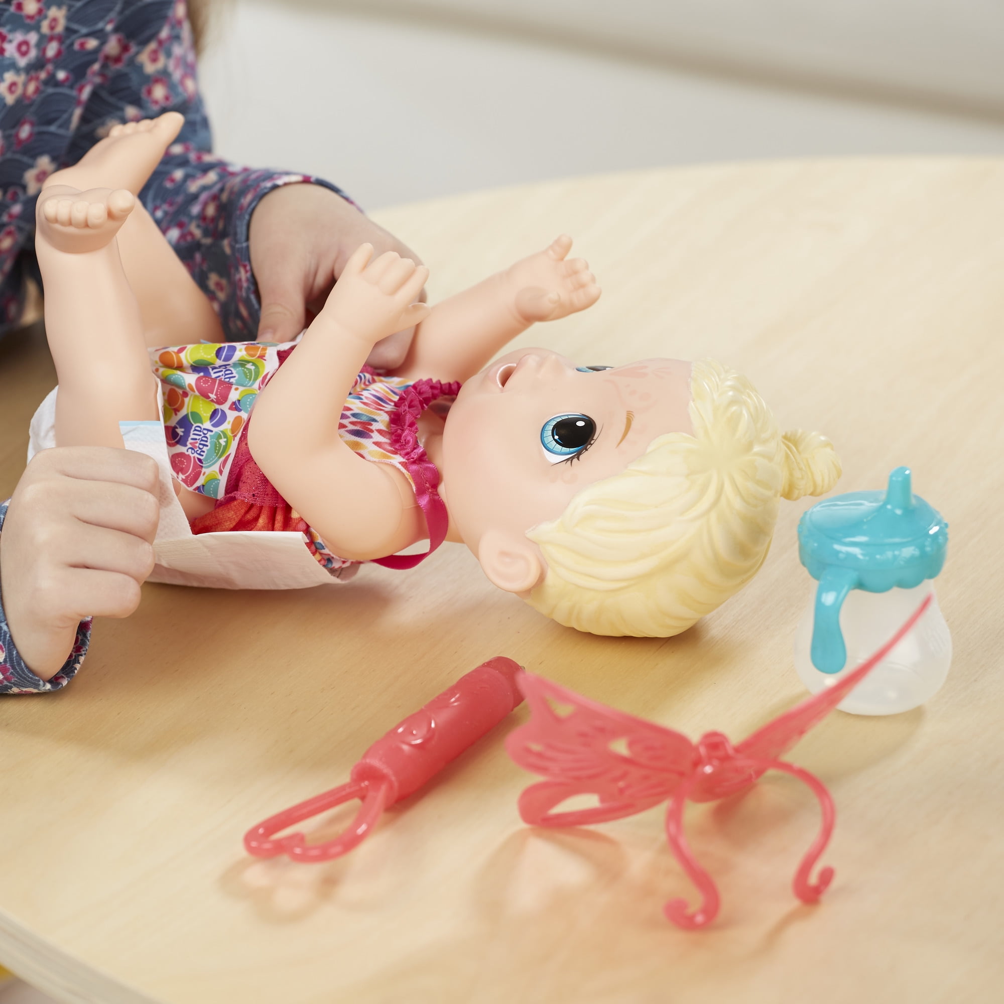 Baby alive fairy face paint doll deals