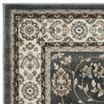 thumbnail image 5 of SAFAVIEH Lyndhurst Janel Traditional Bordered Area Rug, Grey/Cream, 6' x 9', 5 of 7