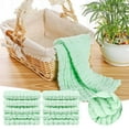 10PCS Baby Muslin Burp Cloths Cotton Hand Washcloths 6 Extra Absorbent