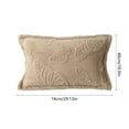 thumbnail image 3 of Eoozwa Throw Pillow Cover Butterfly Pattern Pillowcase with A Pair of Double-sided velvet Decorative Pillow Case Home Decor 29.1x18.9 Inches Pillowcase (without pillow core), 3 of 6