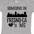 thumbnail image 4 of Inktastic Fresno California Someone Loves Me Skyline Boys or Girls Baby Bodysuit, 4 of 5