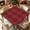 Cream Noel, variant on ARTSLION Square Tablecloth Washable Table Cover For Size 34"x34" To 60"x60", Waterproof Square Table Cloth For Indoor And Outdoor,Quilt Block
