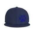 thumbnail image 2 of ZICANCN Dog Bear Blue Paw Baseball Caps, Trucker Hats for Men And Women, Adjustable Breathable Flat Caps, Navy Blue, 2 of 8