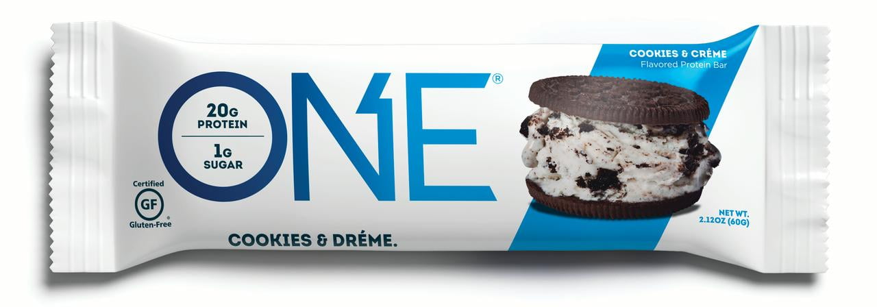 ONE Brands Protein Bar, Cookies & Crème, 20g Protein, 12 Count
