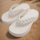 thumbnail image 4 of Sandalias Baño Tanga Flip Slips Slippers Almohada Mujeres Plataforma Gruesa, 4 of 8