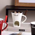 thumbnail image 3 of VONKY Ceramics Practical Ceramic Mug Set For Melting Or Heating Foods Parties Suitable For At Parties coffee, 3 of 6