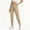 Khaki, variant on BUIGTTKLOP Women's Capri Pants Cargo Capris Travel Hiking Casual Summer Cropped Pants Stretch Quick Dry Pockets