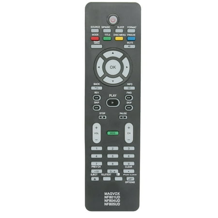 New NF801UD NF805UD for MAGNAVOX TV Remote 42MF439B 46MF401B 22MF301B 26MF330B
