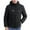Black, variant on Smart Heated Jackets for Men with 4-Zone Control 21 Heating Areas USB Charging 10000mAh Hooded Small print Outwear (Battery Not Included)