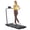 Handrail-BK, variant on edx Walking Pad Treadmill with Remote Control,Under Desk Treadmill for Home&Office, 198 lbs Weight Capacity, Black