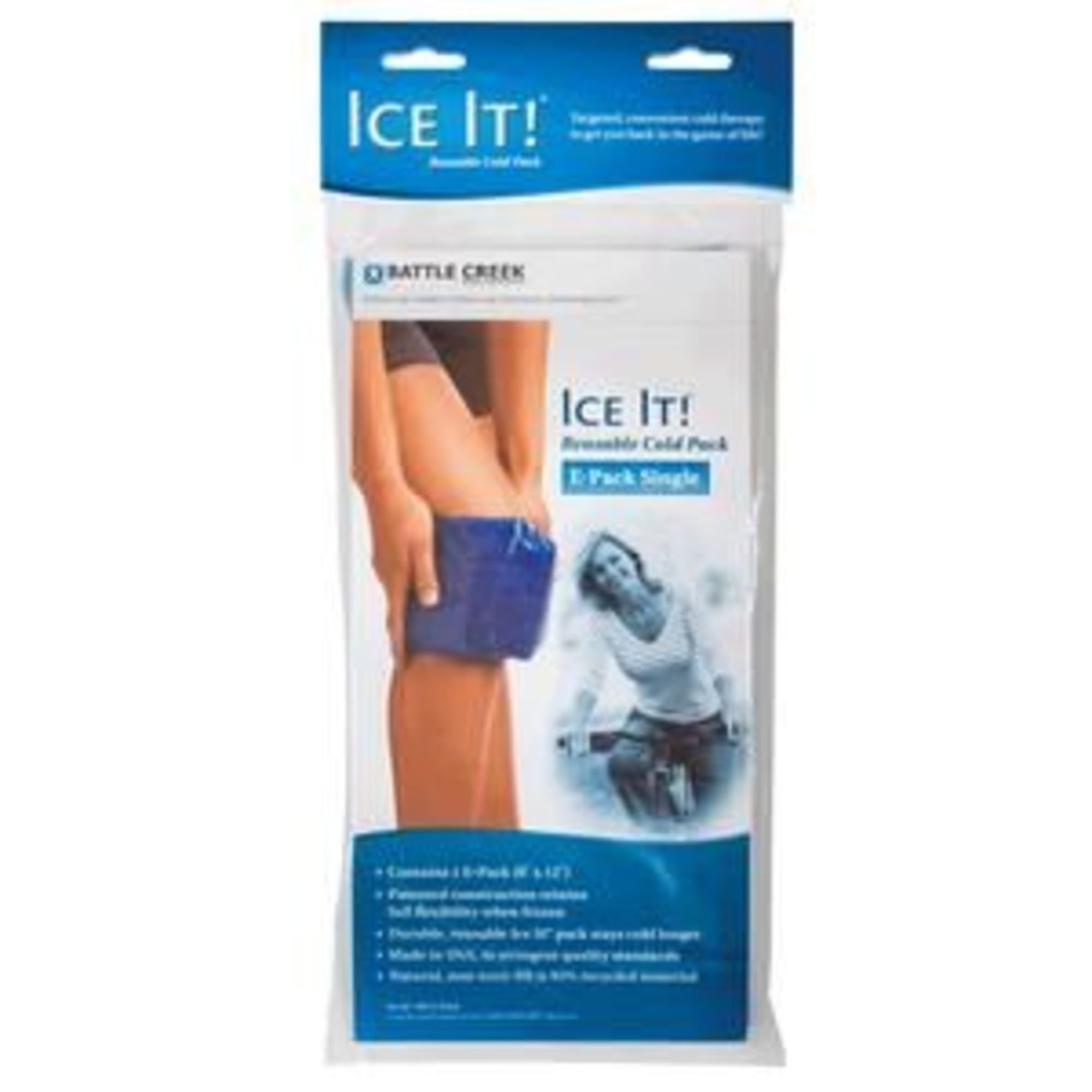 Ice It! ColdComfort Cold Therapy Refill, E-Pack 6" x 12", 1 Count
