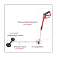 thumbnail image 4 of Chassis Cleaning Swivel Wheel for Pressure Washer Swivel Wheel Adapter for- Snow Foam Water Jet High Pressure, 4 of 7