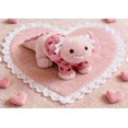 thumbnail image 3 of Pink Axolotl Stuffed Animal Plush with Strawberry Scent，Pink Axolotl Plush Toys 9.84 Inch Super Huggable Stuffed Plush Fall Plush Perfect,Valentine's Day Gifts For Her, 3 of 5