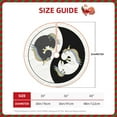 thumbnail image 4 of Bingfone Christmas Tree Skirt Mat Christmas Decoration Interior 30"-Unicorn In Yoga, 4 of 8