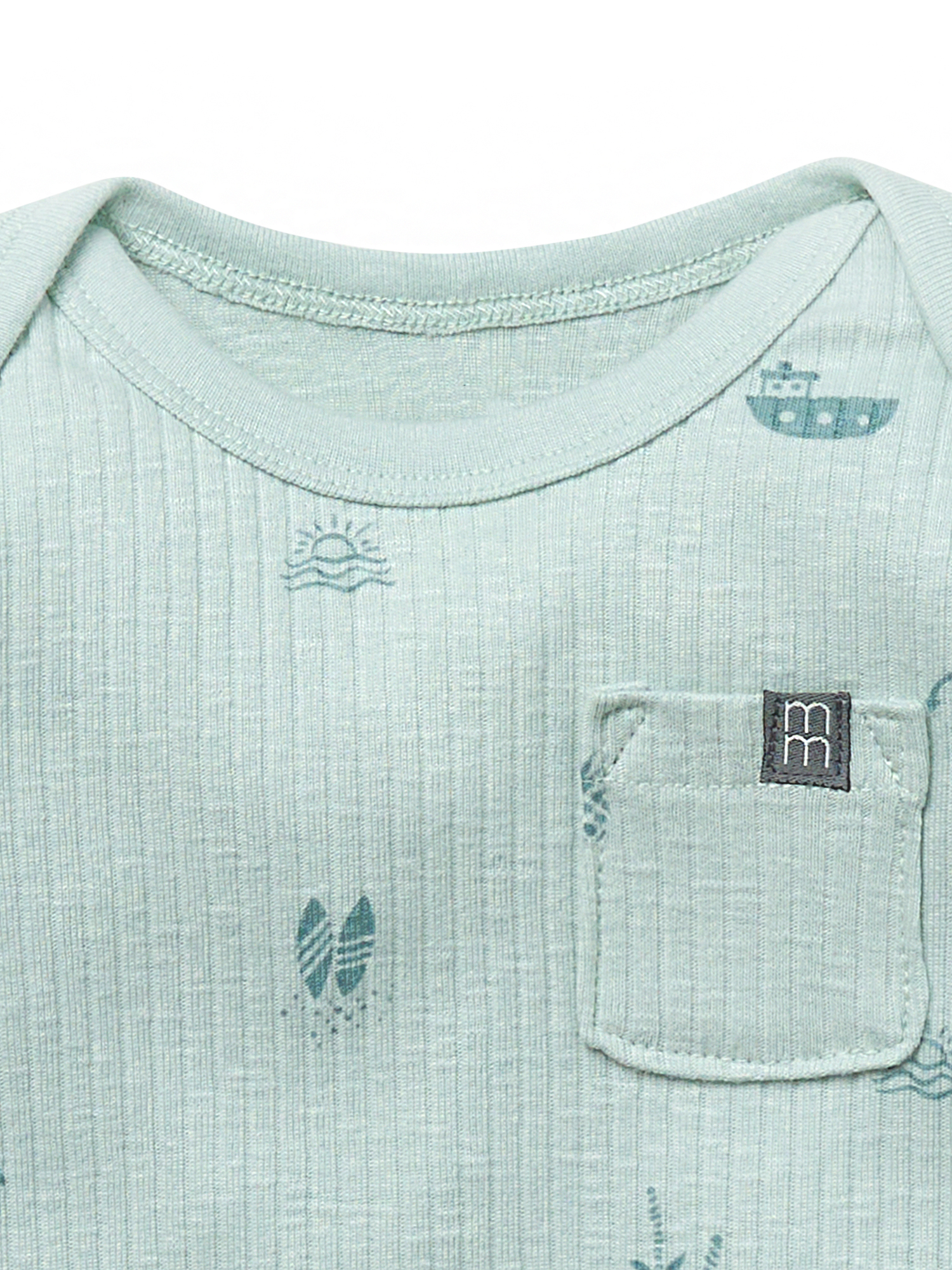 Modern Moments by Gerber Baby Neutral Organic Short Sleeve Bodysuit, Sizes 0/3 Months - 24 Months