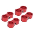 thumbnail image 3 of Pipe Separator, Aluminum Alloy Universal Fuel Line Mounting Clamp Durable Easy Practical  For Fixing Automobile Oil Pipes For Auto Parts For Car For Vehicle, 3 of 8