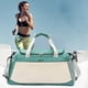 thumbnail image 1 of Equipaje de viaje, bolso de gimnasio, maleta con ruedas, impermeable, separación de seco y húmedo, de moda, gran capacidad, verde, 1 of 9