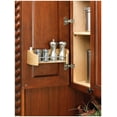 thumbnail image 4 of Rev-A-Shelf 4231-14-52 14" Wooden Cabinet Door Storage Tray w/ Chrome Rails, 4 of 4