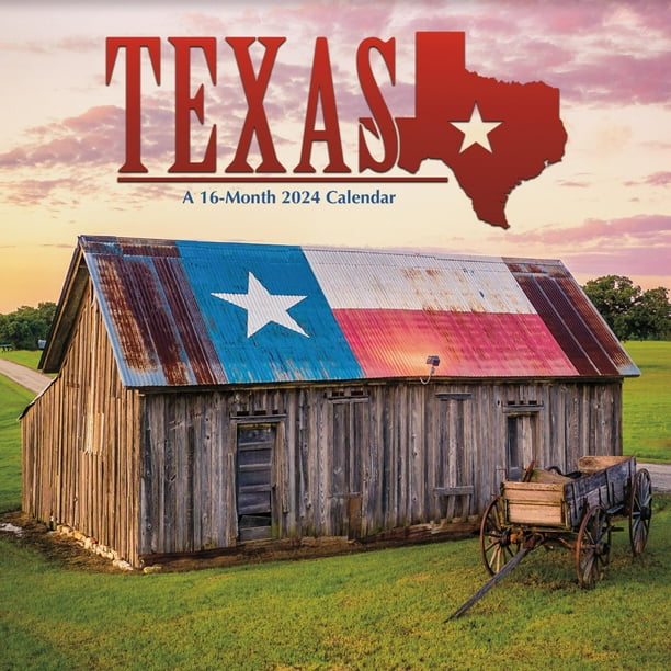 Trends International 2024 Texas Wall Calendar