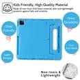 thumbnail image 2 of TECH CIRCLE Kids Case for iPad Air 13 inch M2 2024,iPad Pro 13" Case 2024,Lightweight Shockproof Rugged EVA Kids Friendly Handle Kickstand Child Proof Protective Kids Case with Pencil Holder,Blue, 2 of 6