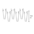 thumbnail image 3 of Holiday Time 6-Pack Appetizer Tongs, Stainless Steel, 3 of 9