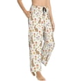 thumbnail image 2 of Xecao Happy Easter Women's Straight Lounge Pajama Pants: The Epitome of Relaxed Sleepwear, 2 of 9