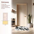 thumbnail image 3 of ODIKA 6'x9' Machine Washable Non-Slip Area Rug, Shadow Dance Contemporary Ripple Design High Traffic Rug, Gray, 269876, 3 of 7