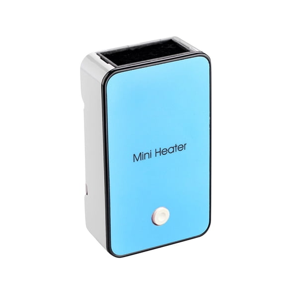 Mini Desktop Space Heater Portable Warm Air Blower, Energy Saving Electric Heater with Adjustable Heat, Compact Heating Stove for Office Dormitory Home Use