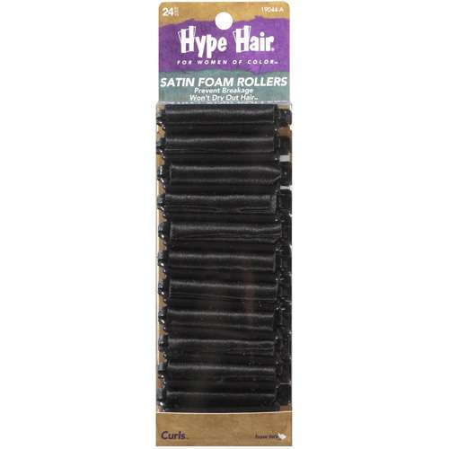 Scunci 24 Pack Hype Hair Satin Foam Rollers