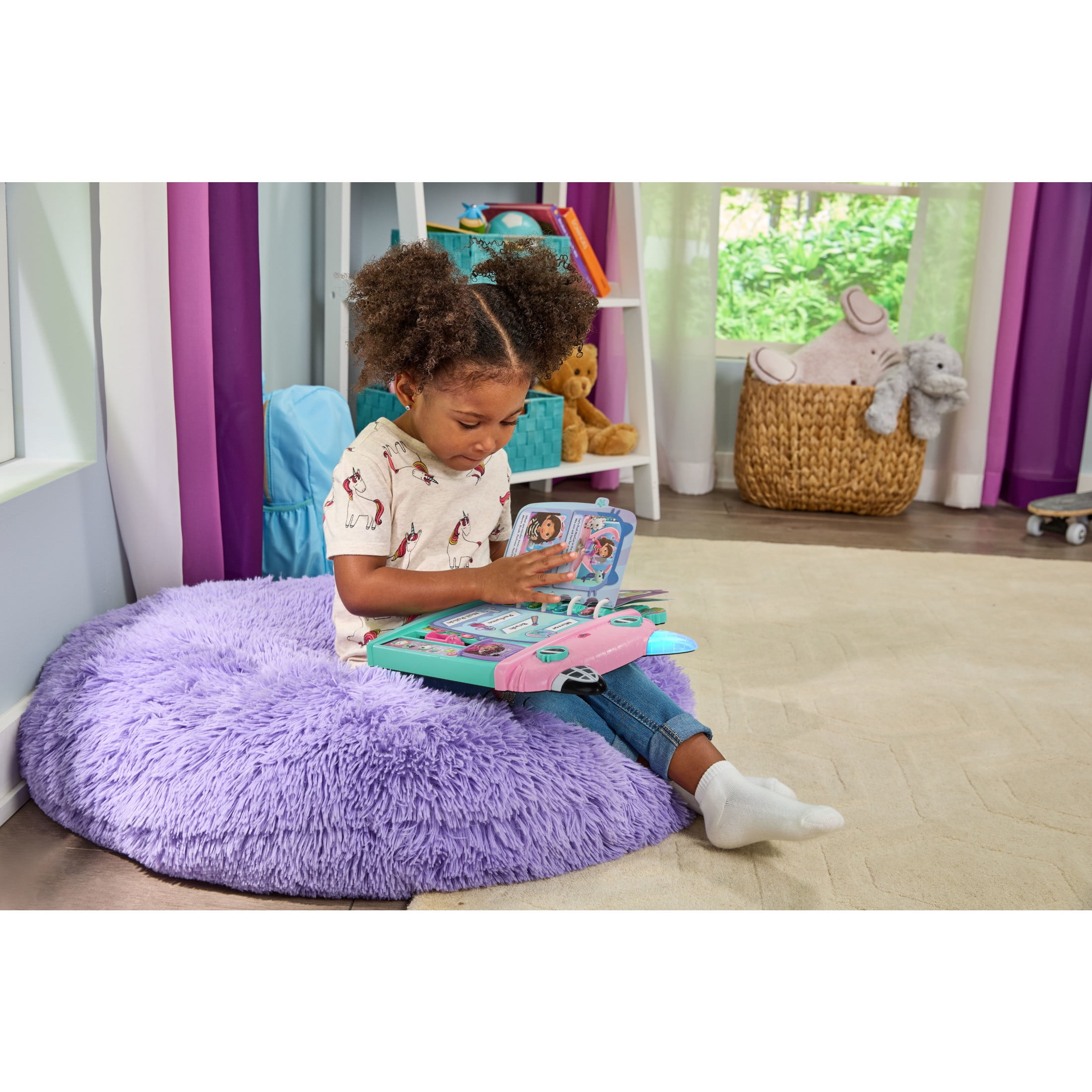 VTech® Gabby's Dollhouse Cat-a-Vator Discovery Book; Interactive Learning Toy for Kids, Ages 3-6 Years Old