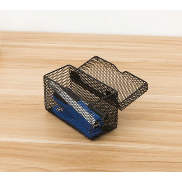 Pro Space 2Pack Card Box Metal Mesh Office Supplies Organizer with Lid