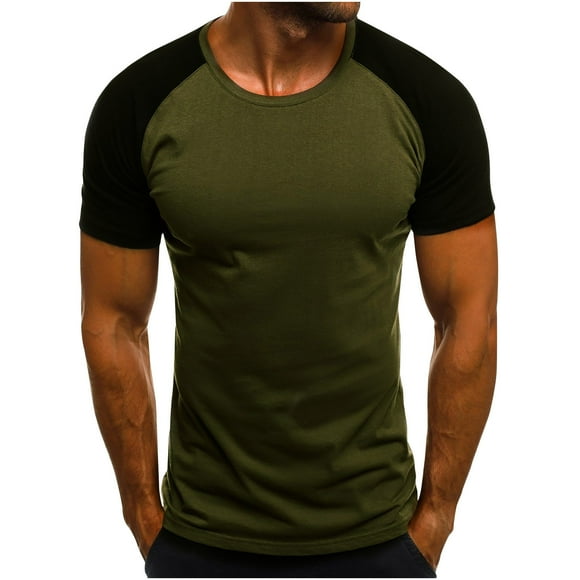 Birdeem Fashion Mens Casual Slim Camouflage Printed Short Sleeve T Shirt Top Blouse