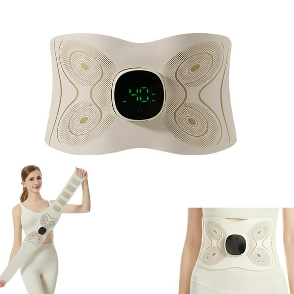 Abdominal Toning & Heating Belt, Muscle Stimulator for Tighten Abdominal Tighten Waistline,Heating sports waistband, Enhance Core Strength