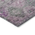 thumbnail image 4 of Addison Rugs Chantille Indoor/Outdoor Transitional Global Purple Washable Round Rug, 8' x 8', 4 of 6