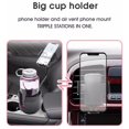 thumbnail image 3 of 3 In 1 Multifunctional Adjustable Car Cup Drink Holder Expander With Cell Phone Holder A/c Vent Mou, 3 of 5